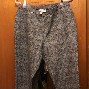 Michael Kors black and white leggings